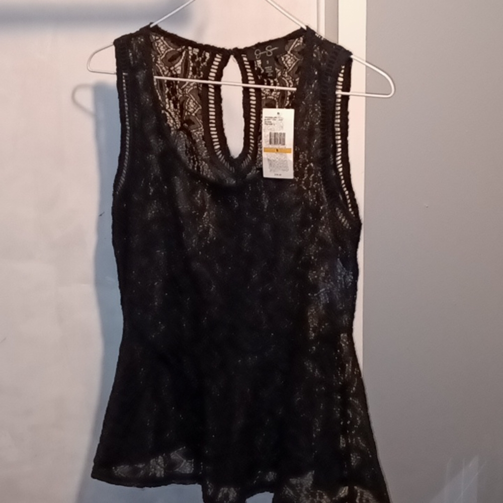 NWT JESSICA SIMPSON LACE SHIRT